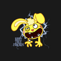 Свитшот хлопковый мужской Cuddles, цвет: черный — фото 2