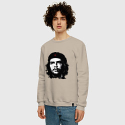 Свитшот хлопковый мужской Ernesto Che Guevara, цвет: миндальный — фото 2