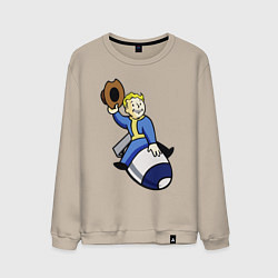 Мужской свитшот Vault boy - bomb rider