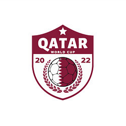 Свитшот хлопковый мужской Qatar - World Cup, цвет: белый — фото 2