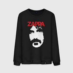 Свитшот хлопковый мужской Frank Zappa, цвет: черный