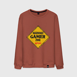 Мужской свитшот Gamer zone - keep out
