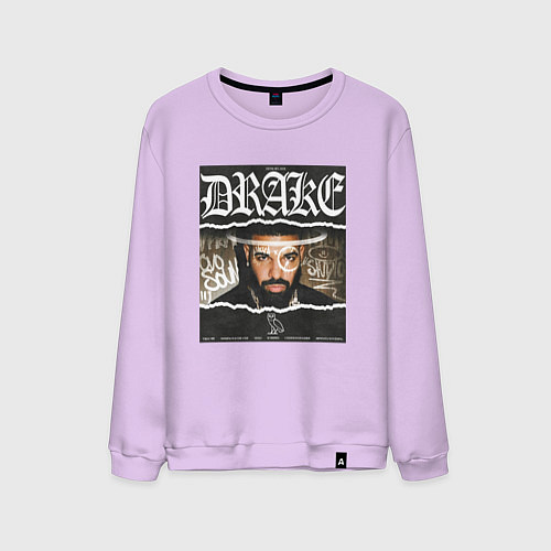 Мужской свитшот Drake Ovo Sound / Лаванда – фото 1