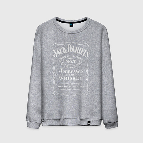 Мужской свитшот Jack Daniels / Меланж – фото 1