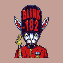 Свитшот хлопковый мужской Blink 182 beefeater, цвет: пыльно-розовый — фото 2