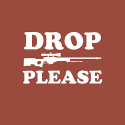Свитшот хлопковый мужской Drop AWP Please, цвет: кирпичный — фото 2