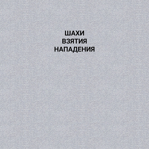 Мужской свитшот Шахи взятия нападения small black / Меланж – фото 3