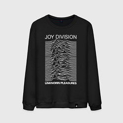 Свитшот хлопковый мужской Joy Division, цвет: черный