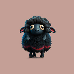 Свитшот хлопковый мужской Черный баран, цвет: пыльно-розовый — фото 2