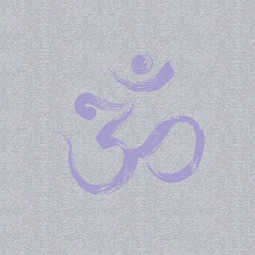 Мужской свитшот Ом мантра / Меланж – фото 3