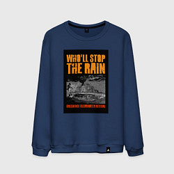 Свитшот хлопковый мужской CCR - Wholl Stop The Rain, цвет: тёмно-синий