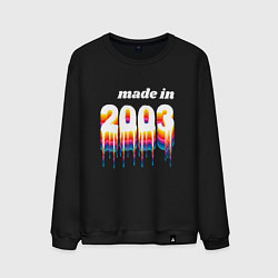Мужской свитшот Made in 2003 liquid art