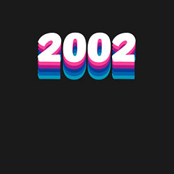 Свитшот хлопковый мужской Made in 2002 vintage art, цвет: черный — фото 2