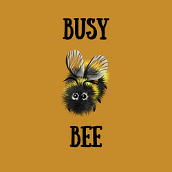 Свитшот хлопковый мужской Busy bee, цвет: горчичный — фото 2