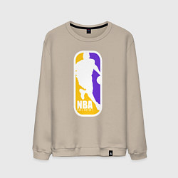 Свитшот хлопковый мужской NBA Kobe Bryant, цвет: миндальный