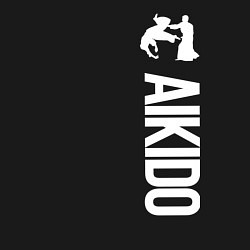 Свитшот хлопковый мужской Айкидо, цвет: черный — фото 2