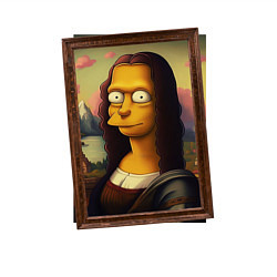 Свитшот хлопковый мужской Mona Simpson, цвет: белый — фото 2