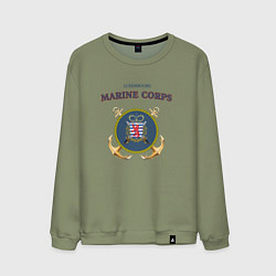 Мужской свитшот Корпус морской пехоты княжества Люксембург