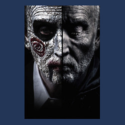 Свитшот хлопковый мужской Пила Джон Крамер, цвет: тёмно-синий — фото 2