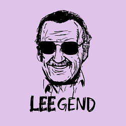 Свитшот хлопковый мужской Leegend, цвет: лаванда — фото 2