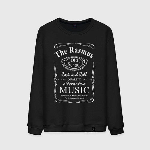 Мужской свитшот The Rasmus в стиле Jack Daniels / Черный – фото 1