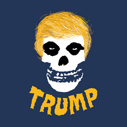 Свитшот хлопковый мужской Misfits Trump, цвет: тёмно-синий — фото 2