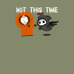 Свитшот хлопковый мужской Не в этот раз, цвет: авокадо — фото 2