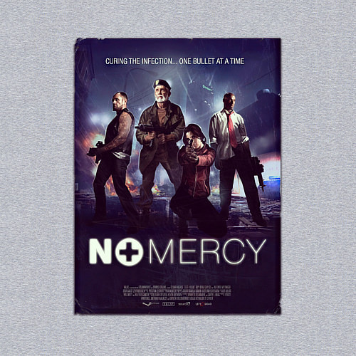 Мужской свитшот Left 4 dead нет пощады / Меланж – фото 3