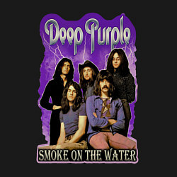Свитшот хлопковый мужской Deep Purple rock, цвет: черный — фото 2