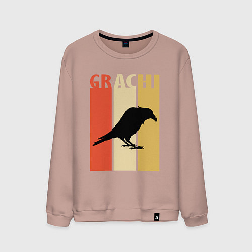 Мужской свитшот Grachi / Пыльно-розовый – фото 1