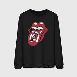 Мужской свитшот Rolling stones pills