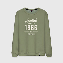 Свитшот хлопковый мужской 1966 ограниченный выпуск, цвет: авокадо