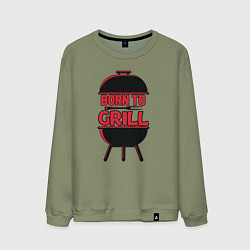 Мужской свитшот Born to grill