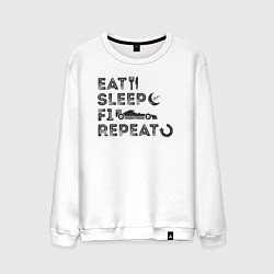 Мужской свитшот Eat sleep F1