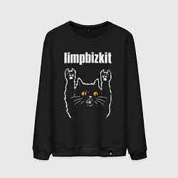 Мужской свитшот Limp Bizkit rock cat