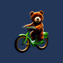 Свитшот хлопковый мужской Bear, цвет: тёмно-синий — фото 2