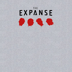 Свитшот хлопковый мужской The expanse - Heads, цвет: меланж — фото 2