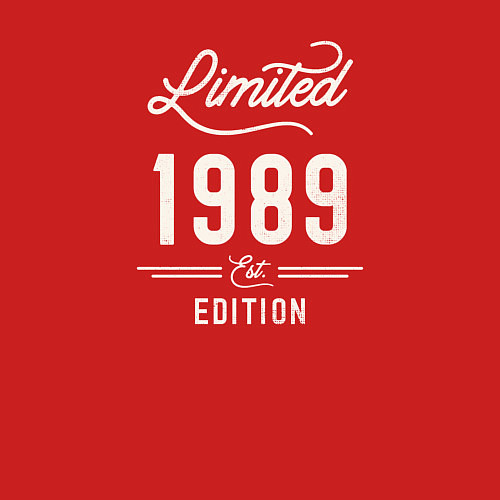 Мужской свитшот 1989 ограниченный выпуск / Красный – фото 3