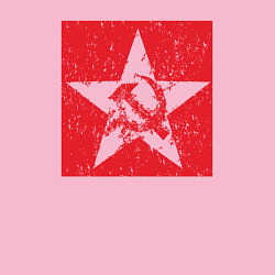Свитшот хлопковый мужской Star USSR, цвет: светло-розовый — фото 2