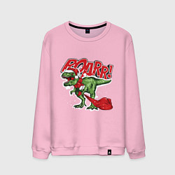 Мужской свитшот Santa t rex gifts