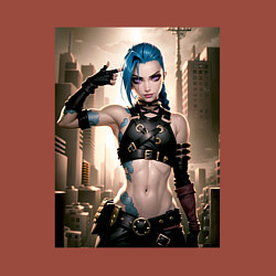 Свитшот хлопковый мужской Jinx model, цвет: кирпичный — фото 2