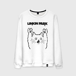 Мужской свитшот Linkin Park - rock cat