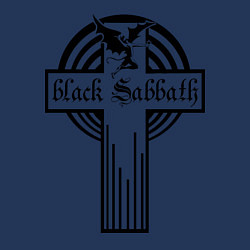 Свитшот хлопковый мужской Black Sabbath Cross, цвет: тёмно-синий — фото 2