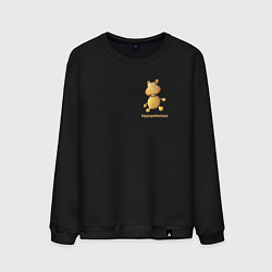 Мужской свитшот Добрый маленький бегемот