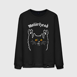 Мужской свитшот Motorhead rock cat