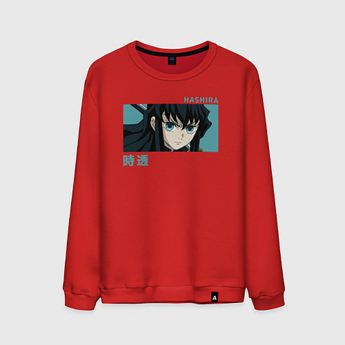 Мужской свитшот Токито / Красный – фото 1