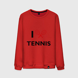 Мужской свитшот I Love Tennis