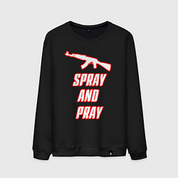 Мужской свитшот Spray and play