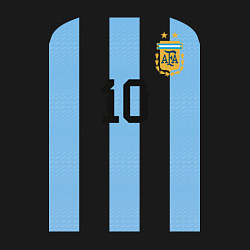 Свитшот хлопковый мужской Месси сборная Аргентины ЧМ 2022, цвет: черный — фото 2