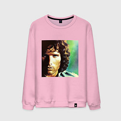 Мужской свитшот Jim Morrison One eye Digital Art